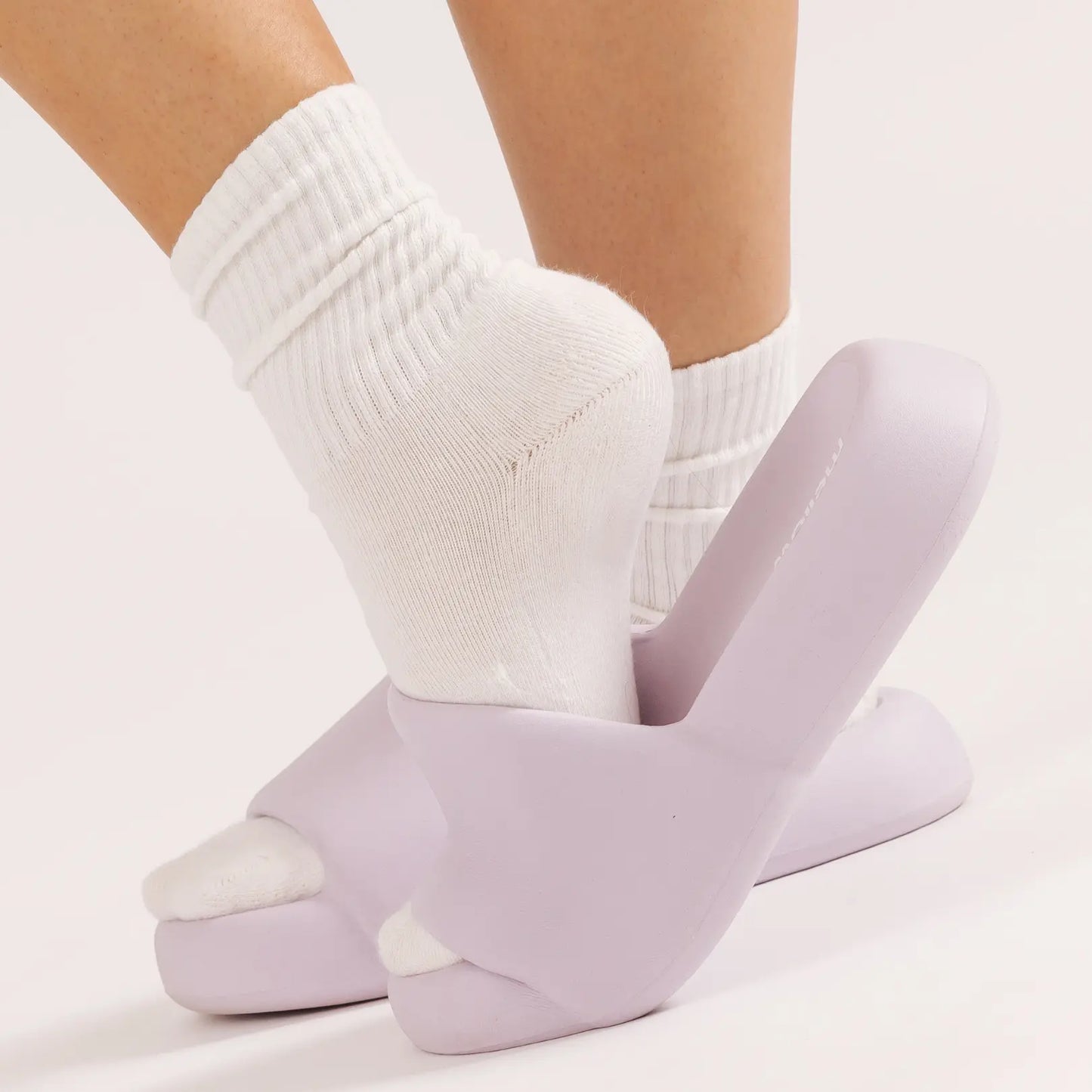 Mellow Sleep | Mellowsoft Dream Slides - Soft Squishy Waterproof Pillow Slides, Cloud Foam Platform Slippers with Running Shoe Level Cushioning & Shock Absorption, anti Slip Comfort Slides for Indoor & Outdoor